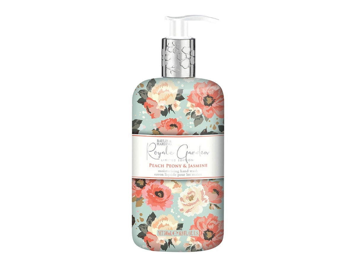 Bilde av Baylis & Harding Royal Garden Hand Wash Peach Peony & Jasmine - 500 Ml