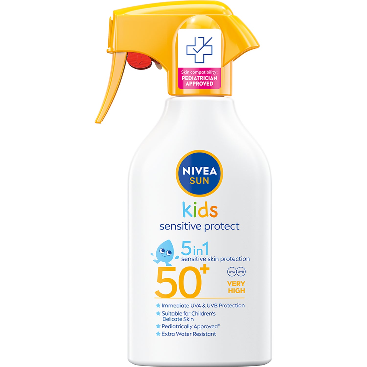 NIVEA Kids Sensitive Protect & Play Sun Spray SPF50+ - 270 ml