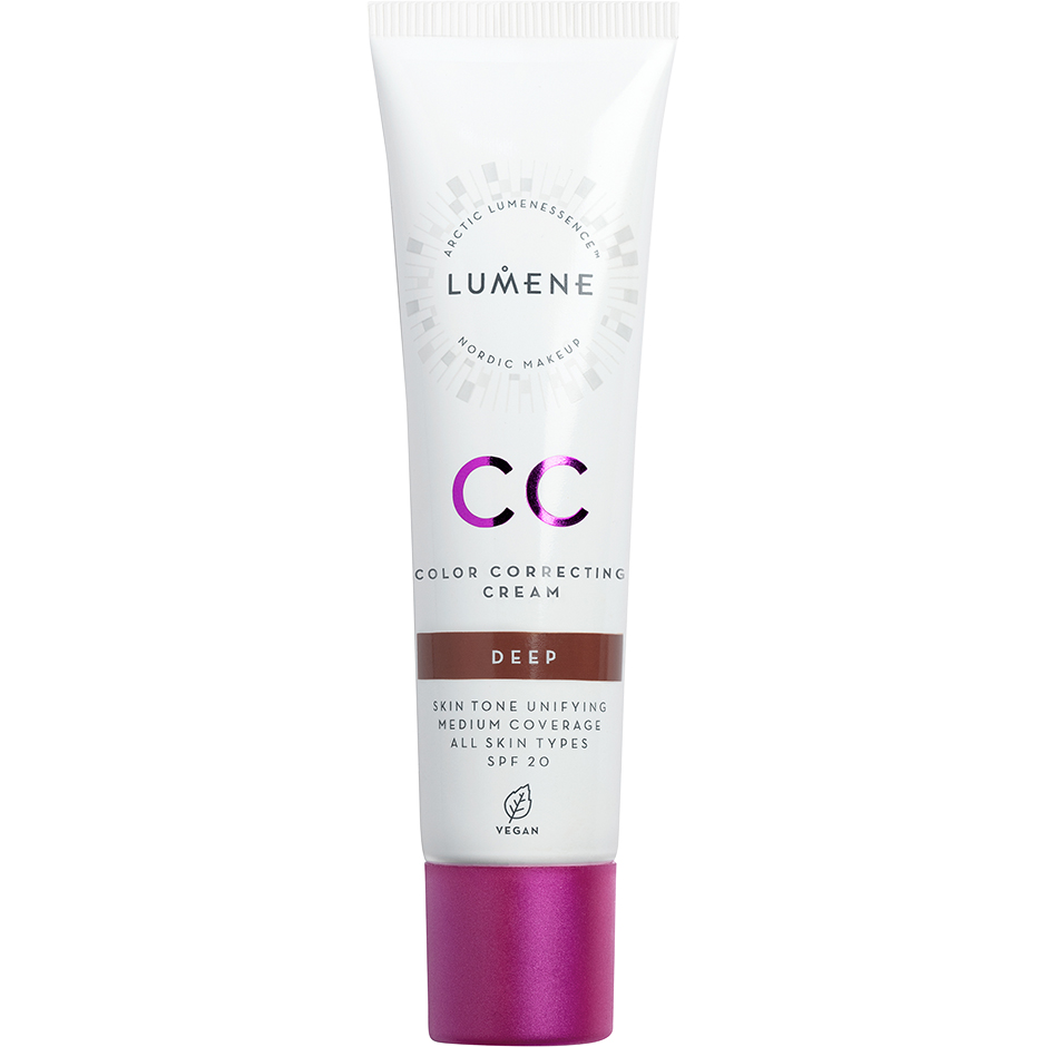 Lumene CC Color Correcting Cream SPF20 Deep - 30 ml Sminke - Ansikt - Foundation