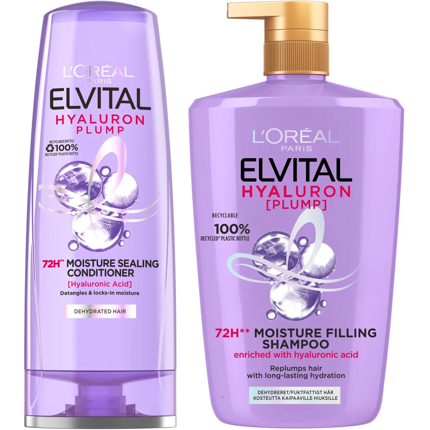 L'Oréal Paris Elvital Hyaluron Plump Shampoo 1000 ml