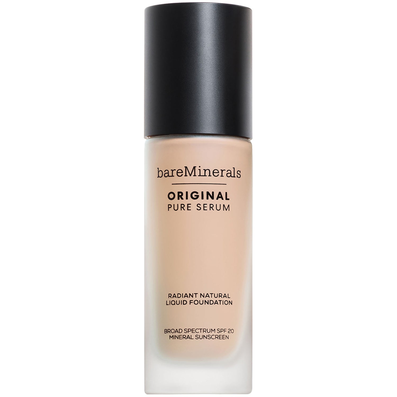 Original Pure Serum Radiant Natural Liquid Foundation Mineral SPF20 1 Fair Cool