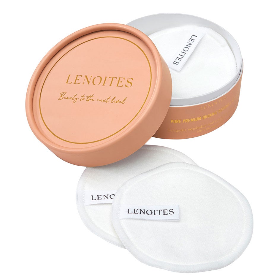 Lenoites Pure Premium Organic Reusable Rounds, Refill pcs 5