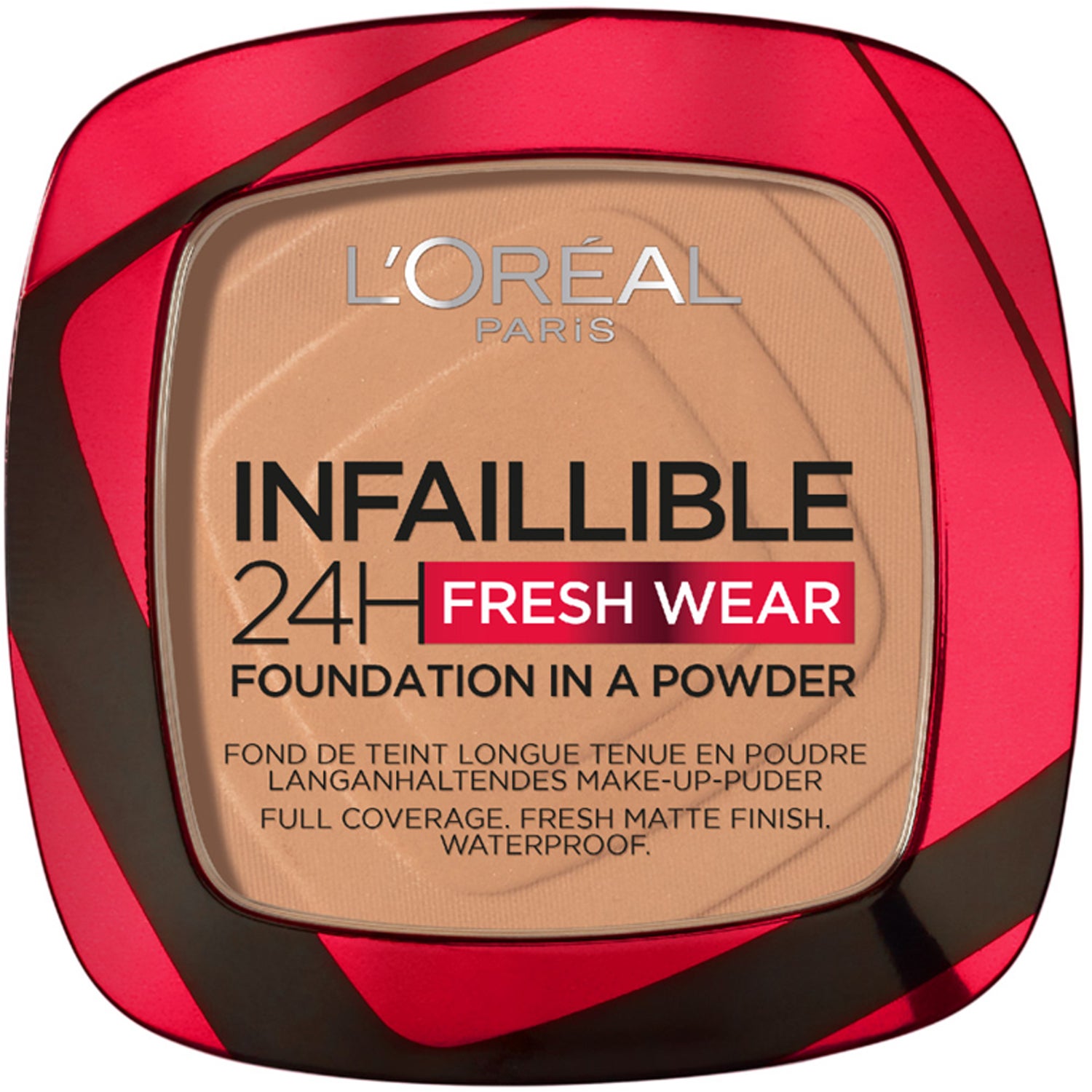L'Oréal Paris Infaillible 24H Fresh Wear Powder Foundation Golden Sun 260 - 9 g