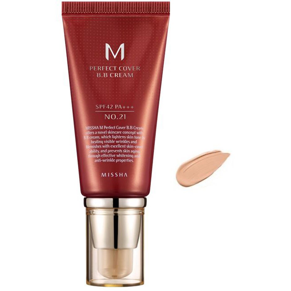 MISSHA M Perfect Cover B.B Cream Spf42 / Pa+++ No.21 Light Beige
