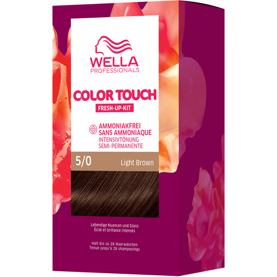 Wella Professionals Color Touch Pure Naturals 5/0 P. N. Light Brown Hårpleie - Hårfarge & toning - Toning