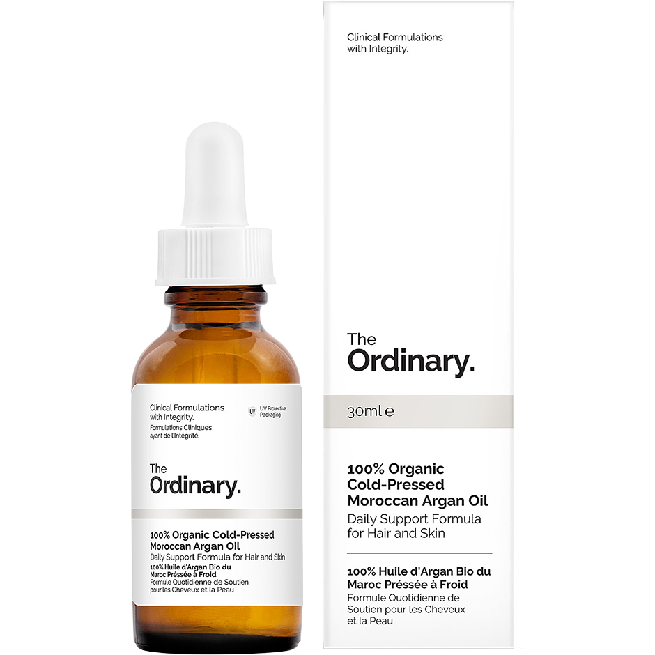 The Ordinary 100% Organic Cold-Pressed Moroccan Argan Oil 30 ml Hudpleie - Ansiktspleie - Ansiktsolje