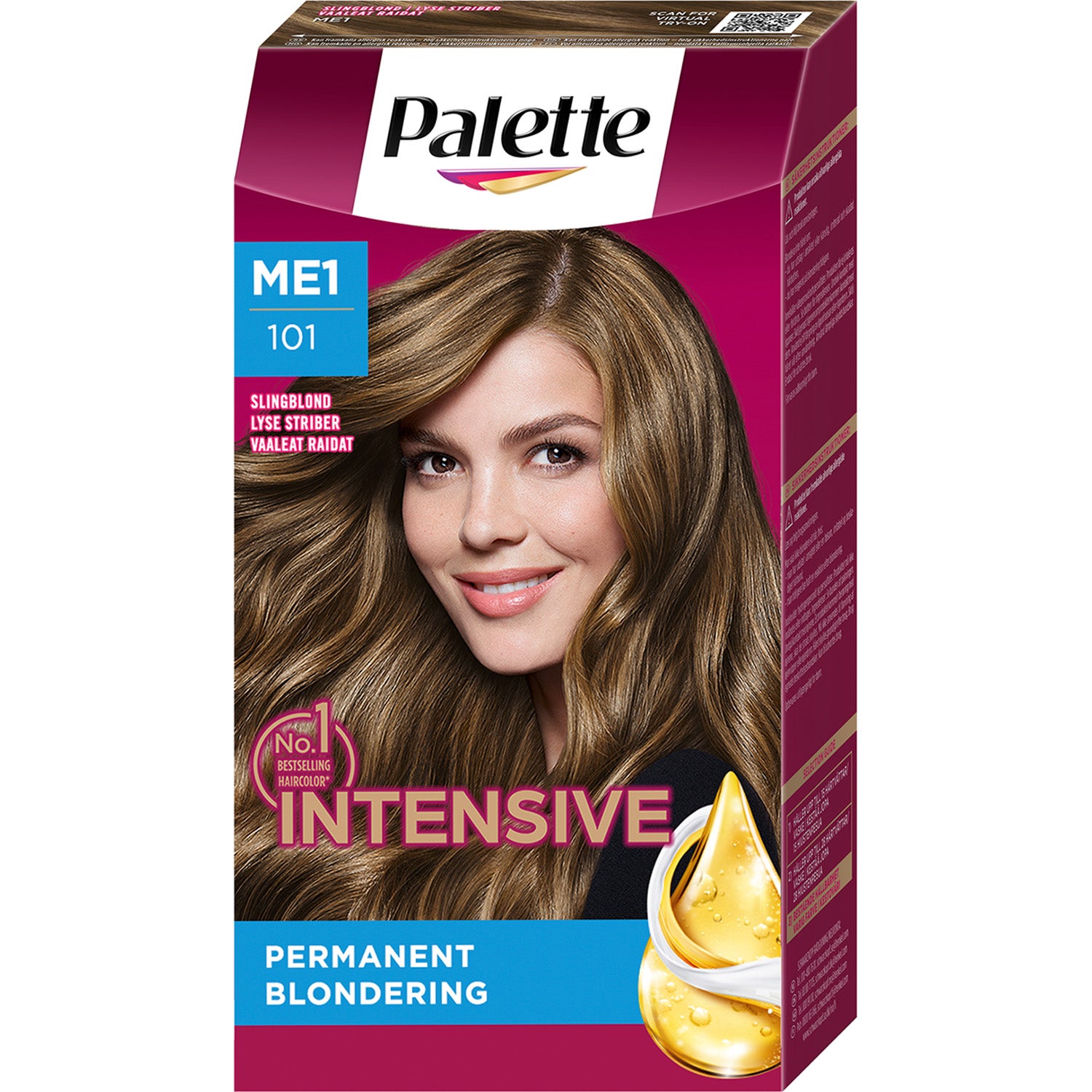 Schwarzkopf Palette Intensive Creme Coloration ME1 Super Highligh