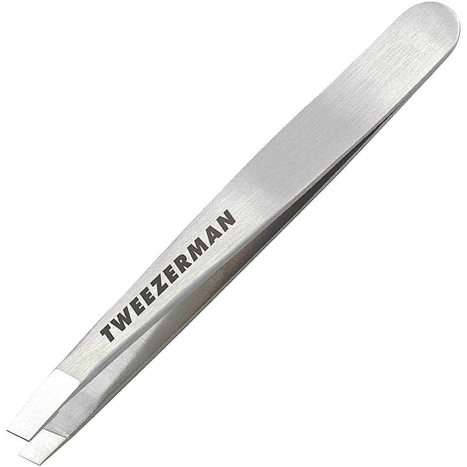 Mini Slant Tweezer Classic Stainless