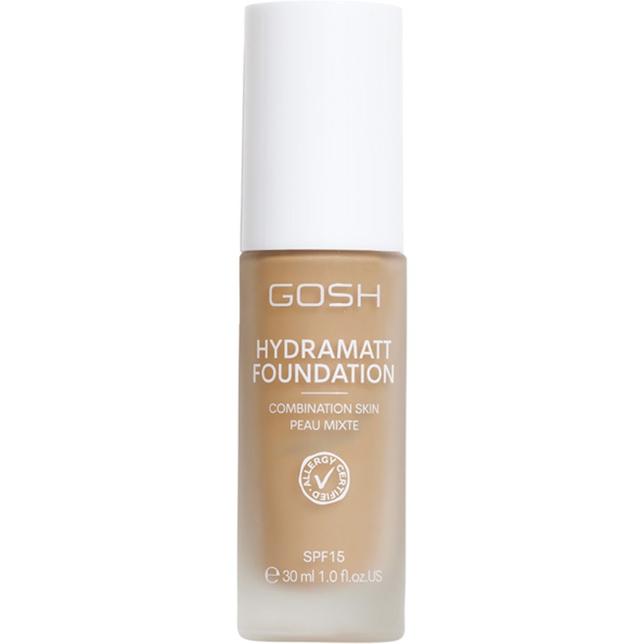 Gosh Hydramatt Foundation Combination Skin Peau Mixte 010Y Light Dark 30 ml