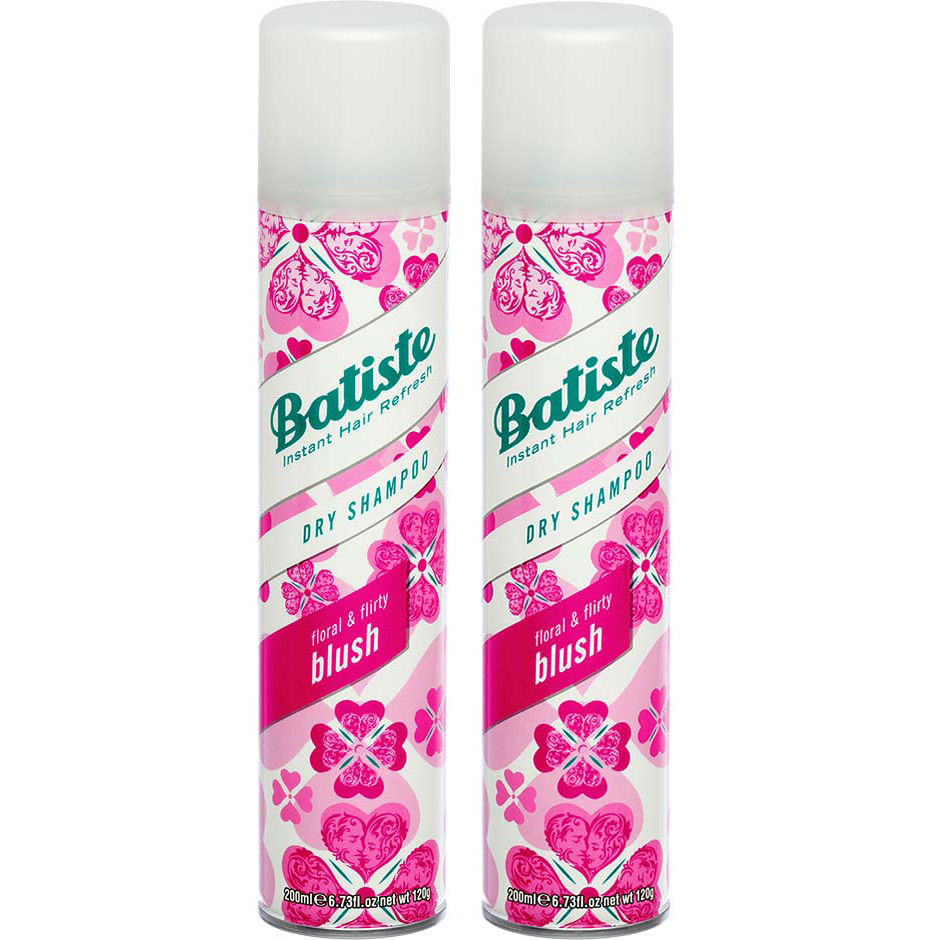 Batiste Dry Shampoo Blush Duo 2 x Dry Shampoo 200ml Hårpleie - Pakkedeals