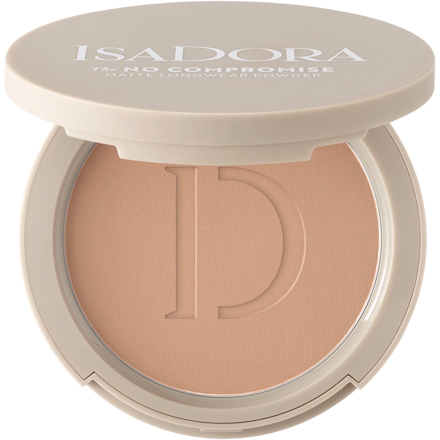 IsaDora The No Compromise Matte Longwear Powder 68 Neutral Almond