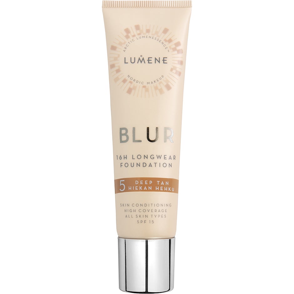 Lumene Blur 16H Longwear Foundation SPF 15 5 Deep Tan