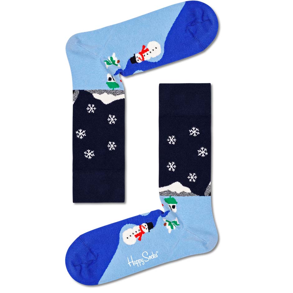 3-Pack Snowman Socks Gift Set