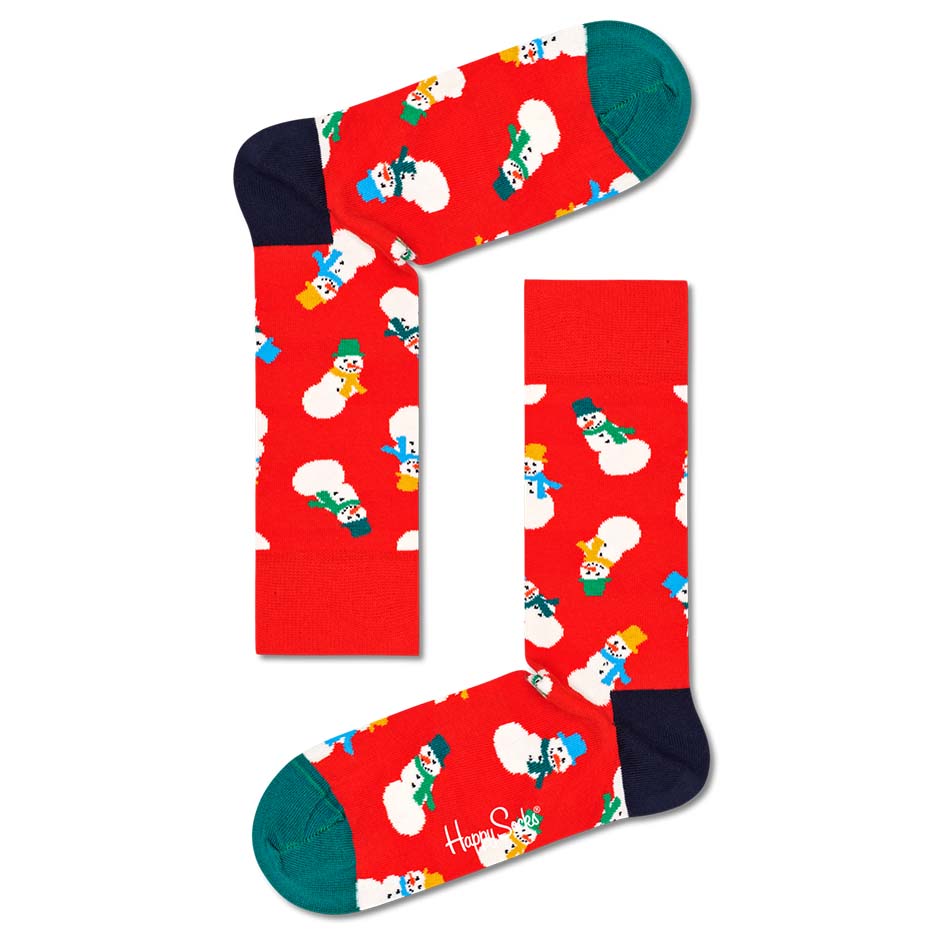 3-Pack Snowman Socks Gift Set