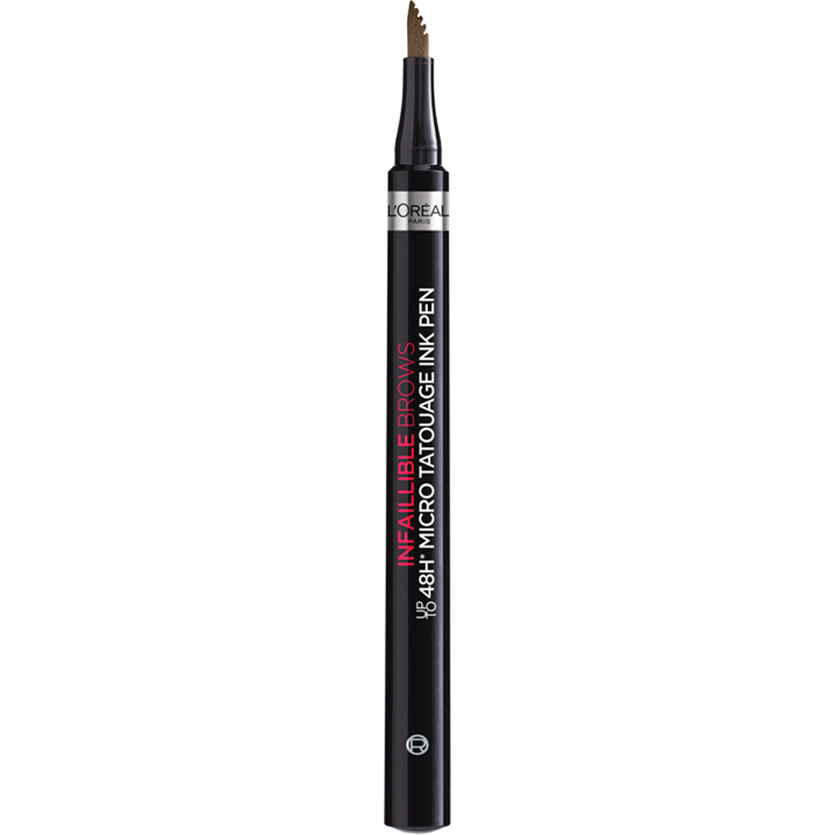 L'Oréal Paris UnbelievaBrow Micro Tatouage Brow pen 3.0 Brunette - 1 g Sminke - Øyne - Øyenbryn - Øyenbrynspenn & Øyenbrynspudder
