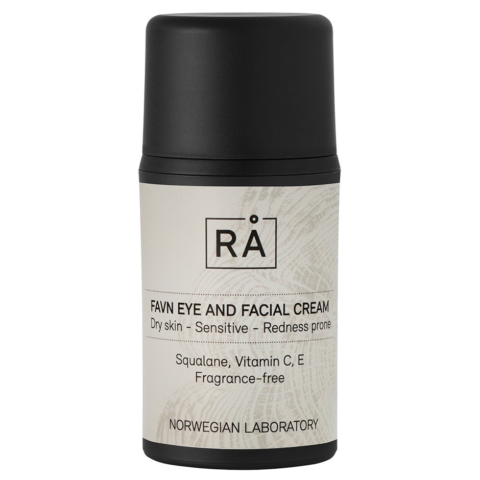 RÅ Favn Eye & Facial Cream Økologisk ansiktskrem for normal/tørr/eksemutsatt hud 50 ml - 50 ml