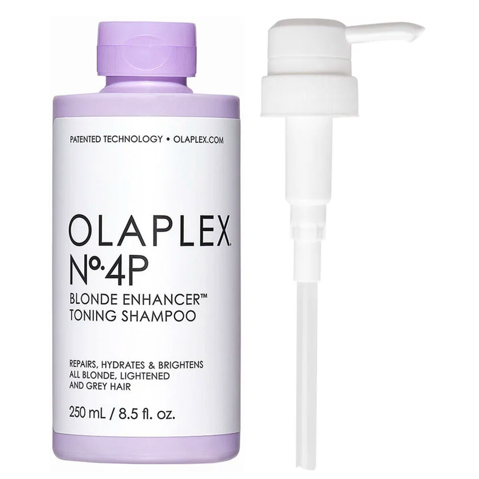 Olaplex No 4P Toning Shampoo + Pump Hårpleie - Pakkedeals