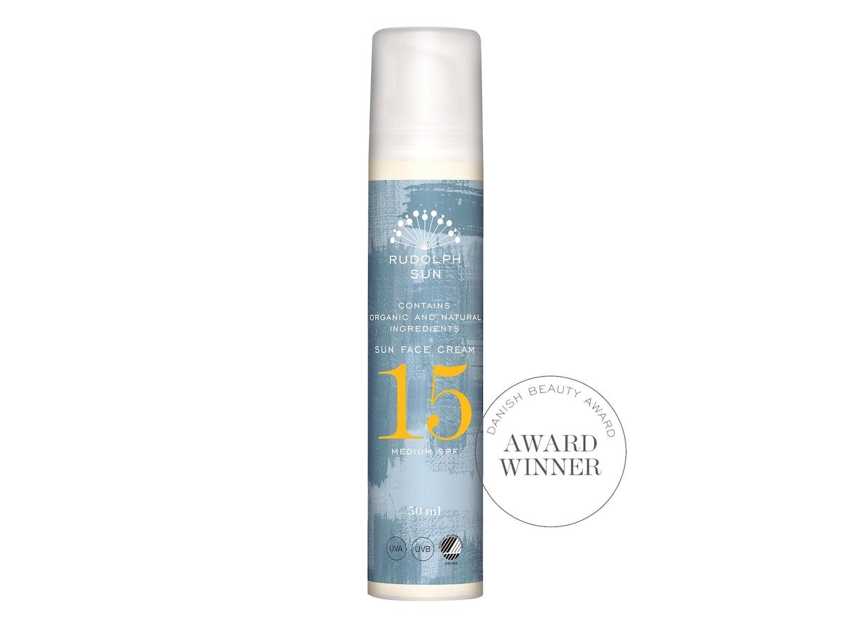 Rudolph Care Sun Face Cream SPF15 Økologisk solkrem til ansikt - 50 ml