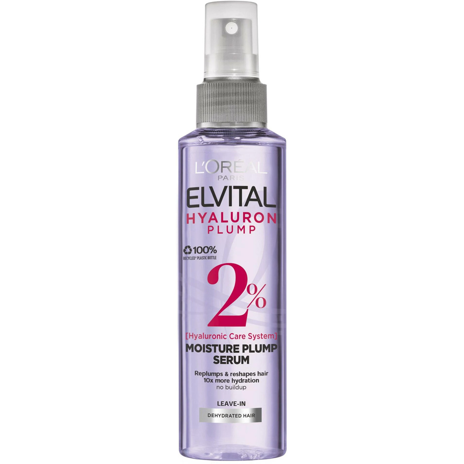 L'Oréal Paris Elvital Hyaluron Plump Leave-in Spray 150 ml Hårpleie - Treatment - Hårserum