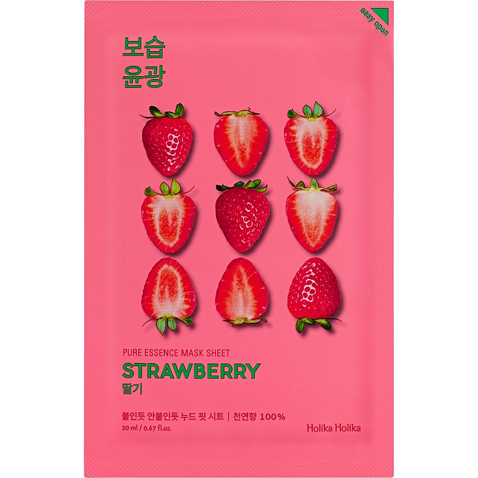 Bilde av Holika Holika Pure Essence Sheet Mask Strawberry