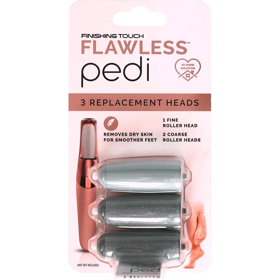 Flawless FT Flawless Pedi 3 PCS Replacement Heads