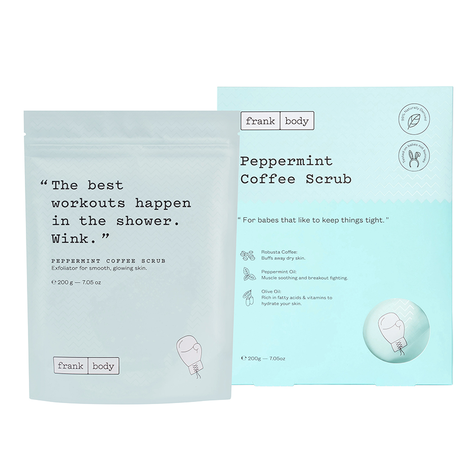 Peppermint Coffee Scrub 200g
