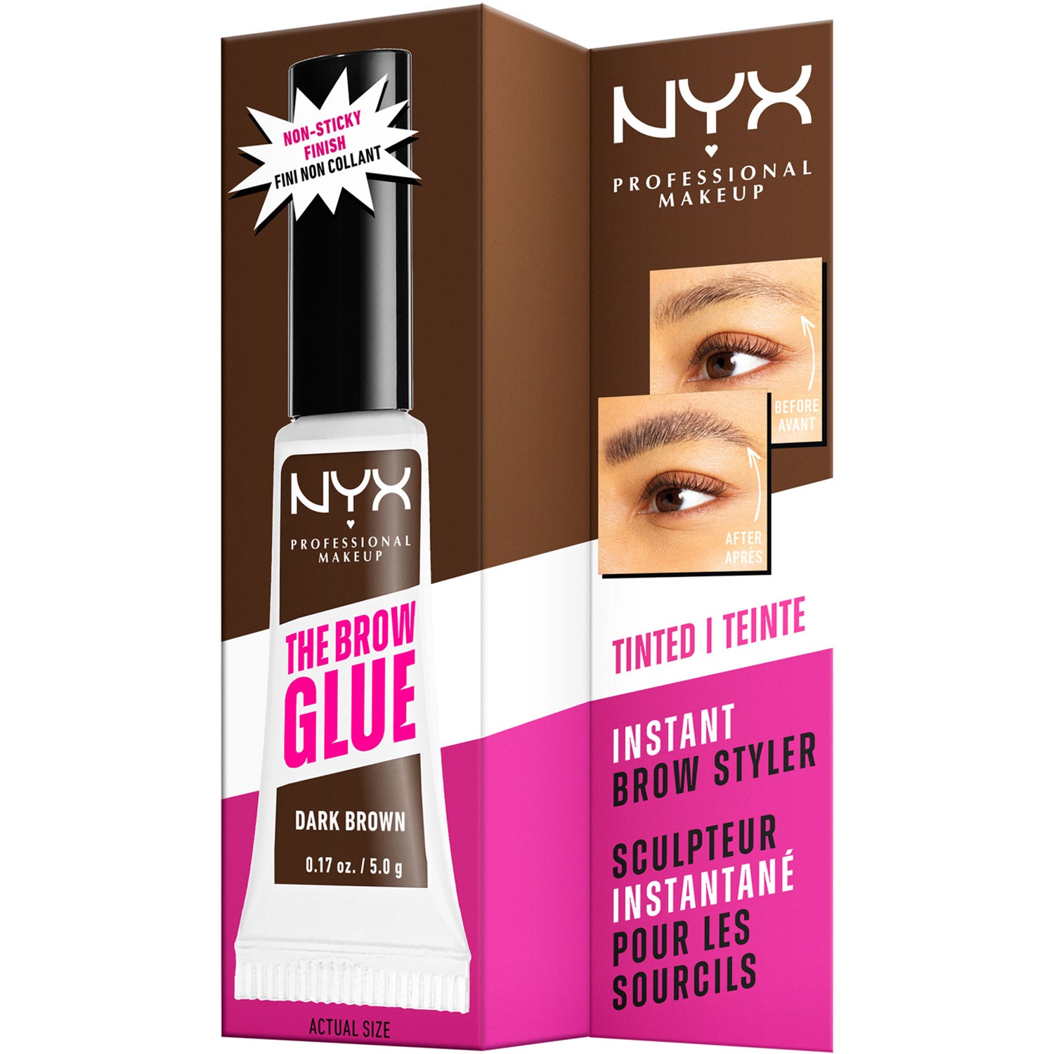 The Brow Glue Instant Brow Styler 4 Dark Brown