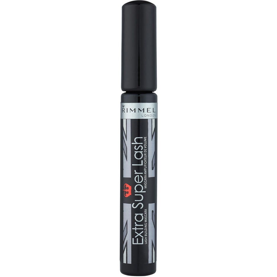 Bilde av Rimmel London Extra Super Lash Mascara Mascara Black - 8 Ml