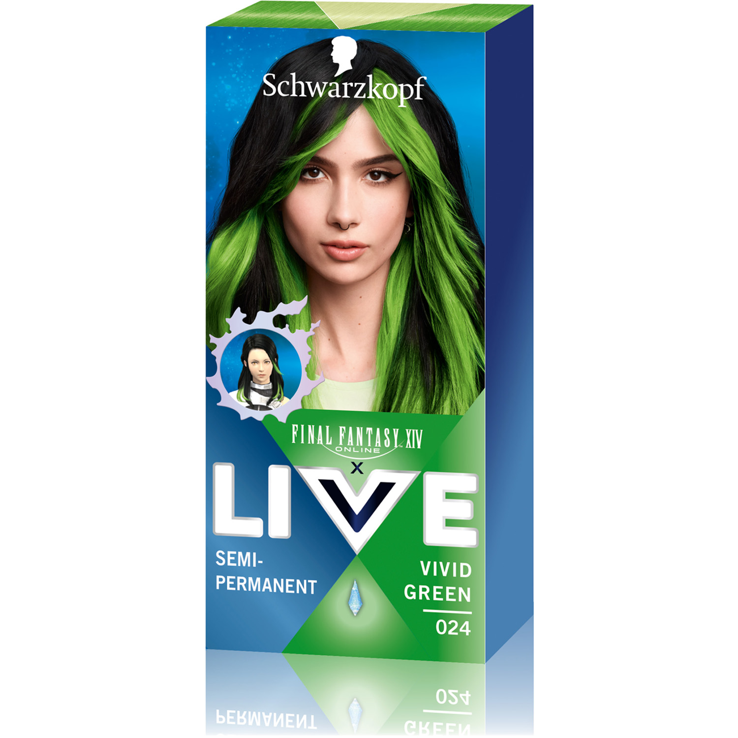 Live Final Fantasy XIV Vivid Green 50 ml