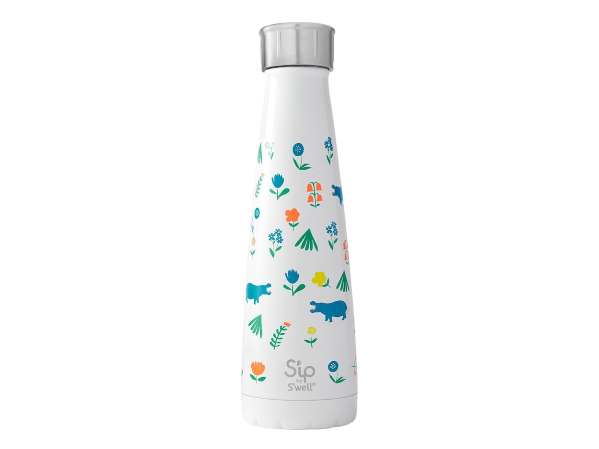 S'ip by S'well Happy Hippos Bottle - 450 ml Accessories - Drikkeflasker
