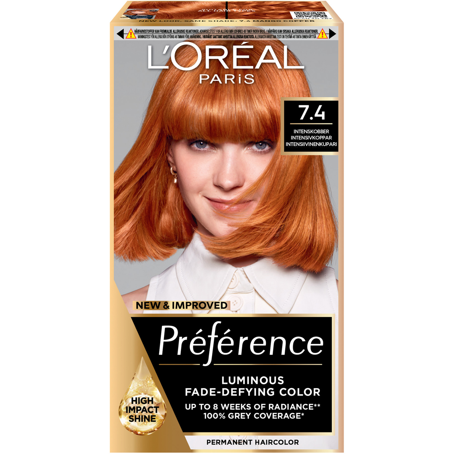 Préférence 7.4 Mango Copper Mango Copper 7.4
