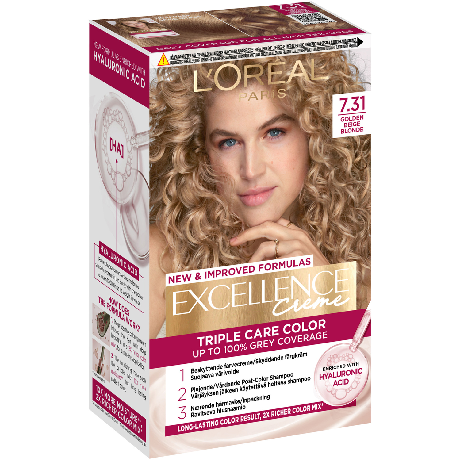 Excellence 8.3 Lys Gyldenblond
