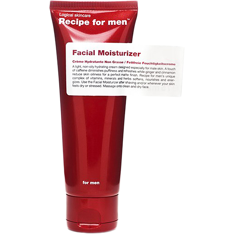 Recipe for men Facial Moisturizer